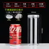 Pote Hermético de Plástico Grau Alimentício Transparente Caixa de Armazenamento para Cozinha Grãos Caixa de Armazenamento de Chá Lanche Biscoito Garrafa