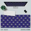 Mouse Pad Kuromi para Escritório Antiderrapante Tapete de Diatomita Extra Grande Resistente à Sujeira Tapete Absorvente de Água Resistente ao Desgaste Tapete para Mesa de Jogo Atacado
