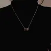 Collar de Cadena Doble Apilada con Cuentas de Piedra Ojo de Tigre Maillard para Mujer, Retro Versátil Elegante Cadena para Clavícula Cadena para Suéter 2025 Nuevo