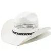 Chapéu de Palha Trançado Feito à Mão Chapéu de Cavaleiro Cowboy Chapéu Ocidental Britânico Chapéu de Jazz Mais Vendido Amazon Ebay