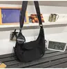 Bolso Cruzado de Pareja Casual Gran Capacidad Bolso de Bollo Moderno Versátil Bolso de Hombro para el Trabajo Estilo Perezoso Deportivo Bolso de Nicho