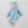 Ropa de bebé otoño manga larga de terciopelo hombres y mujeres bebé principios de otoño mono mameluco ropa exterior mameluco otoño e invierno