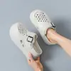 Zapatos Perforados Bidireccionales de Nuevo Estilo para Mujer, Sandalias de Playa para Exteriores Transpirables de Verano, Chanclas de Eva Antideslizantes, Venta al por Mayor