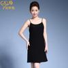 Chen Miaoyan Verano Nuevo Camiseta Base de Tirantes de Seda de Longitud Media Talla Grande Sin Mangas de Seda de Morera Chaleco Interior