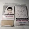 Malla para peluca malla invisible para el cabello gorro para el cabello de doble punta alta elasticidad no aprieta la cabeza universal para cabello largo y corto cubierta de red fijador presión gorro para el cabello