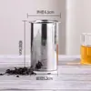 Juego de té universal de acero inoxidable 304, colador de té, filtro de té, taza de agua, malla filtrante, infusor de té, cafetera de preparación, tetera