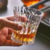 Copo de Uísque Criativo Copo de Água de Vidro Transparente Copo para Vinho Estrangeiro Copo de Cerveja Caneca para Leite e Café da Manhã