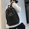 Mochila para Estudiante de Secundaria Viaje Gran Capacidad Doble Hombro Alta Calidad Textura Simple Viaje Diario Mochila para Computadora Casual para Mujer