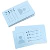 Tarjetas de Identificación de Cartulina Tarjetas de Identificación de Cartulina Blanca Tarjetas de Trabajo Tarjetas Generales Cartulina para Tarjetas de Identificación