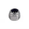 Oso Industrial Acero Inoxidable 304 A2-70 Tuerca Gruesa Hexagonal con Anillo de Nylon Din982 Tuerca Estándar Alemán