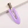 Pin de Presión sin Costuras Estilo Coreano de 6 cm, Pin de Flequillo Lateral Color Caramelo Coreano, Pinza para el Cabello de Maquillaje para Mujer, Pinza de Pato, Accesorios para el Cabello al por Mayor