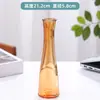 Vaso Europeu de Vitral de Luxo Acessível Padrão Geleira Vaso de Flor Rosa de Ponta Estilo Ins Decoração de Sala de Estar