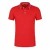 Camisa polo ligera y transpirable de verano con cuello de rayas en contraste, ropa de trabajo corporativa para negocios, uniforme de grupo para team building