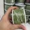 Nova corrente de garra de strass colorida de eletroforese, broca de cor, corrente de garra intensiva de 2 mm, material de broca de bastão de capa de celular faça você mesmo