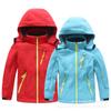 Chaqueta Softshell para Niños para Exteriores Cálida con Forro Polar Cortaviento Impermeable Pequeña, Mediana y Grande Chaqueta Softshell para Niños