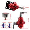 Modificación de Coche Kit de Manómetro Regulador de Presión de Combustible Ajustable Universal con Accesorios de Válvula Reguladora de Presión