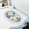 Oferta Especial Tapete Macio de Chão de Lama Diatomácea para Banheiro Tapete Antiderrapante para Vaso Sanitário Tapete para Degrau de Porta de Banheiro Absorve Água, Seca Rapidamente e É Fácil de Limpar