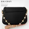 Bolso de cadena de aleación de venta caliente transfronterizo de Amazon, AliExpress, Shein, moderno y versátil, de alta gama con diamantes, accesorio de mochila
