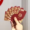 Sobre Rojo para Boda Grande, Mediano y Pequeño Set con Palabras Felices Mini Sobre Rojo Bloqueador de Puerta Bolsa de Papel para Sobre Rojo de Boda Nuevo