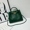 Bolsa Tejida Hecha a Mano Personalizada de Gran Capacidad, Bolso Tote, Bolso de Mano, Bolso de Hombro para Mujer, Edición Especial de Primavera 2026, de Alta Gama, de Nicho, Transfronterizo