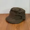 Gorra de visera vintage de otoño e invierno, plisada con lazo apilado, tipo boina, de gamuza, para mujeres con cabeza grande, hace que la cara se vea más pequeña, ala ancha, cálida, moderna