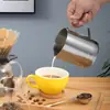 Boca pontiaguda copo de bolha de leite copo de leite puxar flor cilindro escala fabricantes atacado copo de cera copo de cera derretida copo de aço inoxidável puxar copo de flor