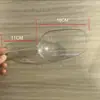 Estante de supermercado alimentos latas selladas caja de almacenamiento plástico transparente exhibición botanas azúcar fruta seca semillas de melón fritas