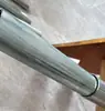 Luva de tubo redondo galvanizado 4 6/1 polegada/1,2 polegada/retrátil 0,8m-3,8m, comprimento ajustável
