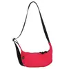 Bolsa de Nylon Simples, Leve e Casual com Grande Capacidade, Bolsa de Bolinho para Primavera e Verão, Bolsa Transversal Feminina Moderna e Versátil