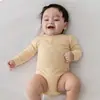 Macacão para Bebê Recém-Nascido Estilo Primavera e Outono, Roupa de Peça Única para Bebê, Macacão Triângulo para Bebê Recém-Nascido Primavera e Outono