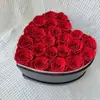 Flores eternas más vendidas de Amazon para el Día de San Valentín, regalo transfronterizo al por mayor, cubos de abrazo multiespecificación, flores eternas personalizadas al por mayor