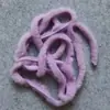 Direto do fabricante Fita plana de pelo sintético tipo mink com 1cm de largura para acessórios de cabelo de dança do leão DIY, adereços de cabeça e enfeites de laço