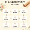 Esencial para Floristerías: Papel de Regalo Flor de Encaje Mágico Mate Translúcido, Materiales Impermeables para Ramo, Al por Mayor en Stock