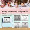 Impresora térmica portátil, inalámbrica y pequeña con Bluetooth para fotos, etiquetas transfronterizas, mini impresora de bolsillo para estudiantes, etiqueta con título incorrecto