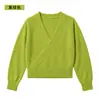 Casaco Cardigan Suéter de Dança para Crianças Roupa de Prática para Meninas Outono e Inverno Manga Longa Xale Roupas de Balé Roupas de Dança