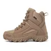 Site Independente Transfronteiriço Botas Táticas Masculinas de Cano Alto para Exterior Botas de Combate Botas de Treinamento Militar Botas de Caminhada Segurança Tamanho Grande