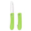 Cuchillo de fruta de acero inoxidable al por mayor de fábrica, mini cuchillo de fruta portátil para el hogar, cuchillo de fruta plegable multiusos.