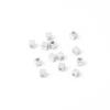 Plástico de cinco pontas estrela CCB ouro galvanizado estrela amor flor espaçador contas DIY colar pulseira brincos joias acessórios