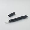 Tubo de rímel líquido transparente negro de 3 ml, botella de embalaje de pluma blanqueadora, botella para envasado de líquido de base, pluma de maquillaje tipo prensa