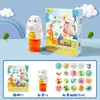 Pegatinas Mágicas de Sello Personalizadas para Niños Impermeables y que no se Desvanecen Pegatinas de Recompensa de Dibujos Animados para Niños y Niñas Juguetes de Pegatinas