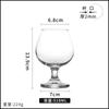 Copo de Brandy Libbey Pé Curto Vidro Espesso Grande Estilo Europeu Copo de Vinho Cerveja Taça de Vinho Tulipa