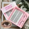 Kit de Cílios Postiços Transfronteiriços, Grande Capacidade, Leve e Fino, Cílios Postiços Pequenos de Junco, Suave e Natural, Confortável nos Olhos