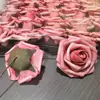 Suministros del Fabricante Cabezas de Flores de Espuma de Polietileno Teñidas, Rosas de Gradiente de Alta Simulación, Arco para el Día de San Valentín, Materiales Florales para Sostener en la Mano