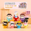 Diário de Transformação da Ovelhinha Fofa Baa Baa Caixa Surpresa Ovelhinha Brinquedo da Moda Figura Ovelha Fofa Ornamento de Resina para Desktop Presente