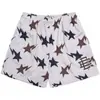 Pantalones Cortos Estilo Americano para Hombre, Marca de Moda, Marca de Agua Retro, Pantalones Cortos de Baloncesto de Secado Rápido, Pantalones Cortos Sueltos Casuales para Correr y Entrenar, Estilo Verano para Hombre