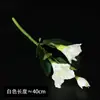 Flores de gladiolo artificiales de alta gama para decoración de bodas, decoración de hoteles y hogares, fotografía y diseño de interiores