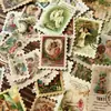 Paquete de 50 pegatinas Zaomo, con la serie "Billetes Antiguos Como Poesía", para diseños retro creativos, journaling, decoración de marcos de fotos DIY y collage
