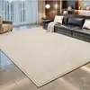 Alfombra para Sala de Estar 2026 Nuevo Modelo Minimalista Italiano Lujo Ligero Gama Alta Moderna Simple Lavable y Limpiable con Paño Alfombrilla de Piso para Sofá Dormitorio