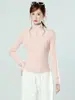 Camiseta Interior de Polar Cepillado con Cuello Alto y Media Cremallera de Alta Gama para Mujer, Nueva Prenda Base Ajustada Otoño e Invierno 2026