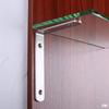 Suporte de Canto em L de Aço Inoxidável Estendido Espessado Ângulo Reto 90 Graus Suporte de Prateleira de Ferro Angular Espessura 5mm Suporte Triangular